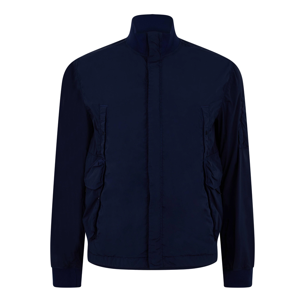 CP Company Outerwear Short Jacket - Medval Blue 868